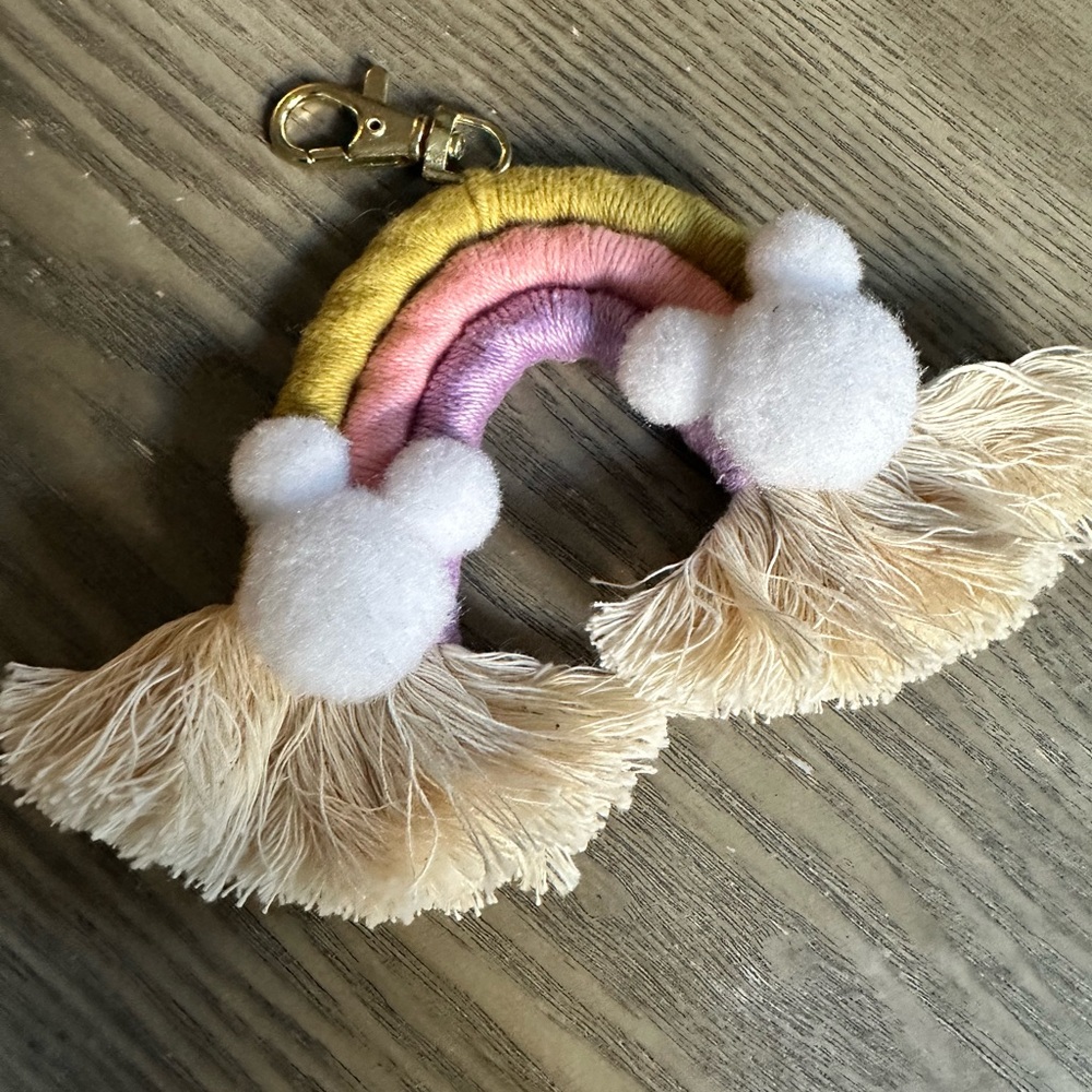 Disney Rainbow Keychain